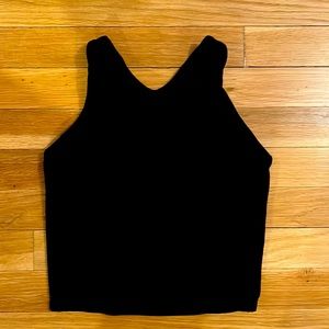 Athleta Girls crop racer back tank. Size large/12